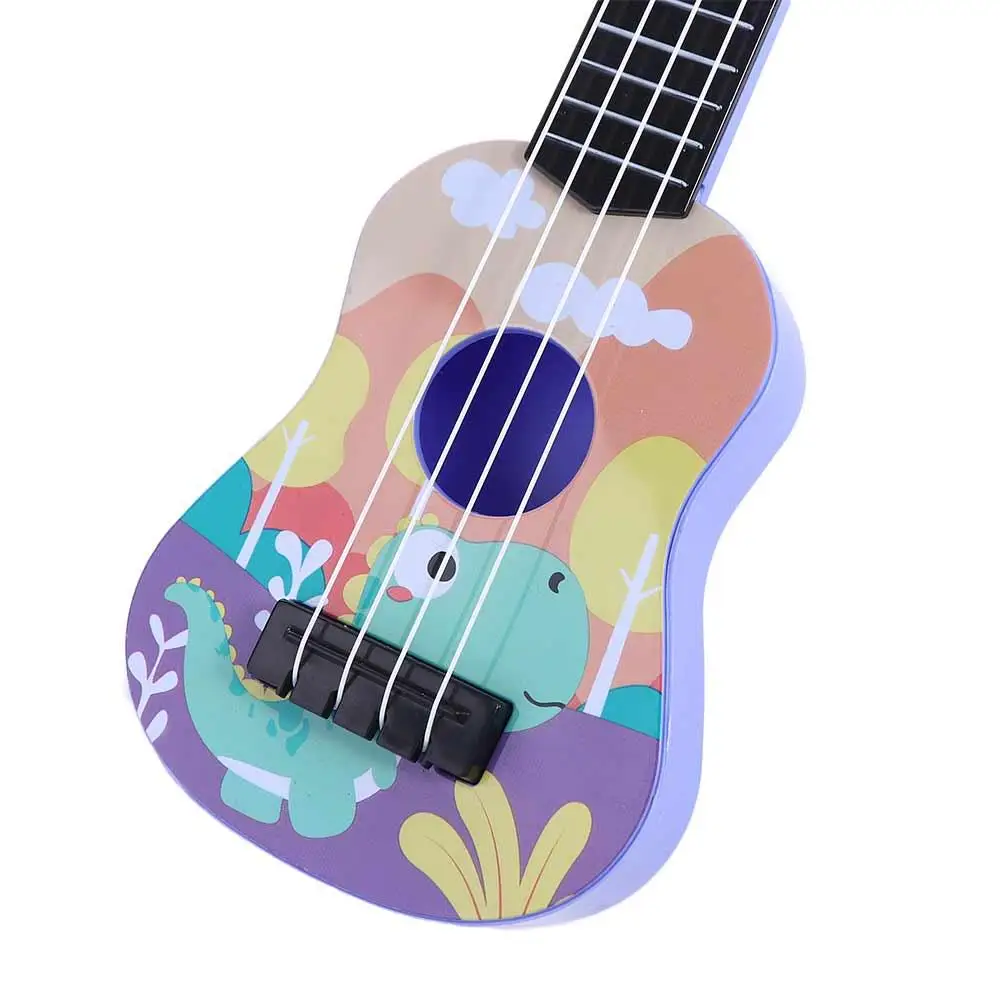 Ukulele Animale Ukulele Chitarra Giocattolo Manopola della corda regolabile 4 corde Simulazione Ukulele Giocattolo Giocabile Classica Piccola chitarra Giocattolo