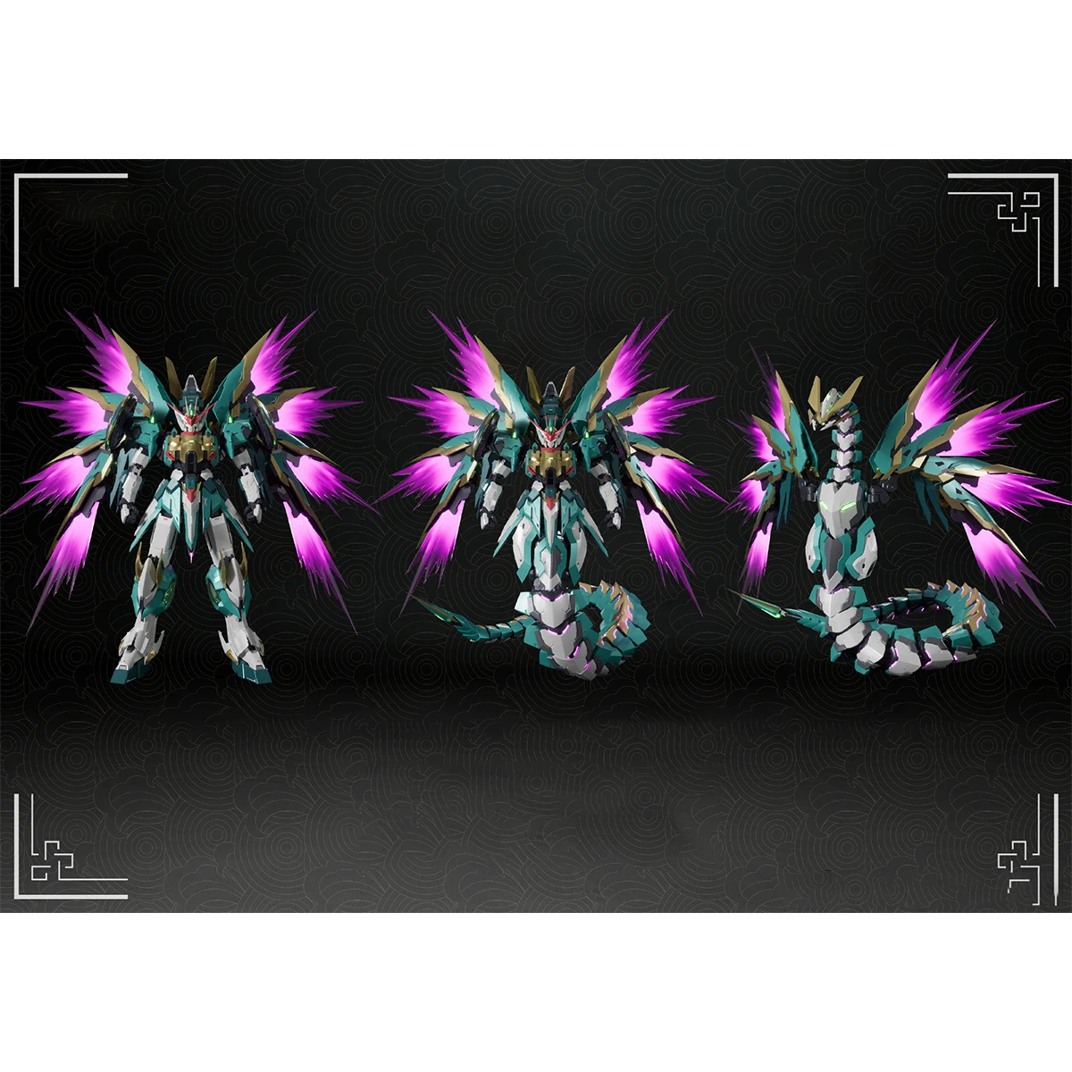 HiPlay CANG TOYS Pavillon Ciel Étoilé Huaxia Secteur : Fuxi - Kits de modèles d'assemblage édition Deluxe