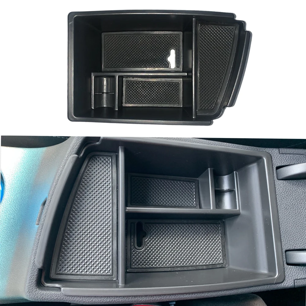 1Pc Center Armrest Storage Box For Kia Niro DE Hybrid PHEV HEV 2018 2019 2020 2021 Glove Storage Box Accessories LHD