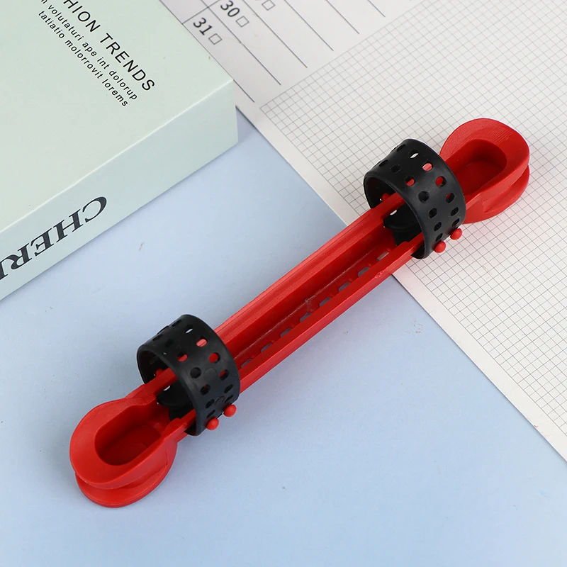 1/5 قطعة حامل بكرة الصيد القابل للتعديل جهاز لف قضيب الصيد العالمي مع 2/10 حزام من الجلد جهاز لوحة محمول سريع #3