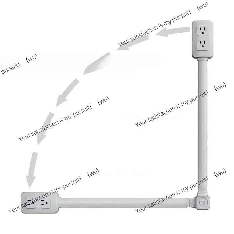 For  Electrical Outlet Extender Power Sofa Bedside Table expander