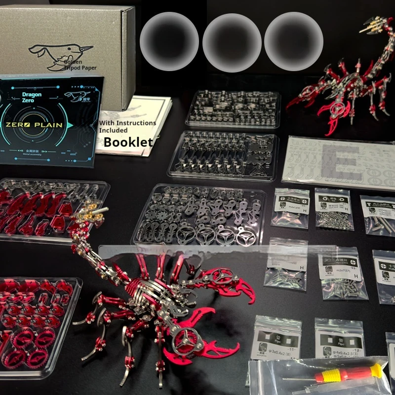 

Скорпион 3D металлическая модель-головоломка декоративная objРучная работа DIY подарок развивающая игрушка для взрослых и домашний декор поделки маленькие статуэтки