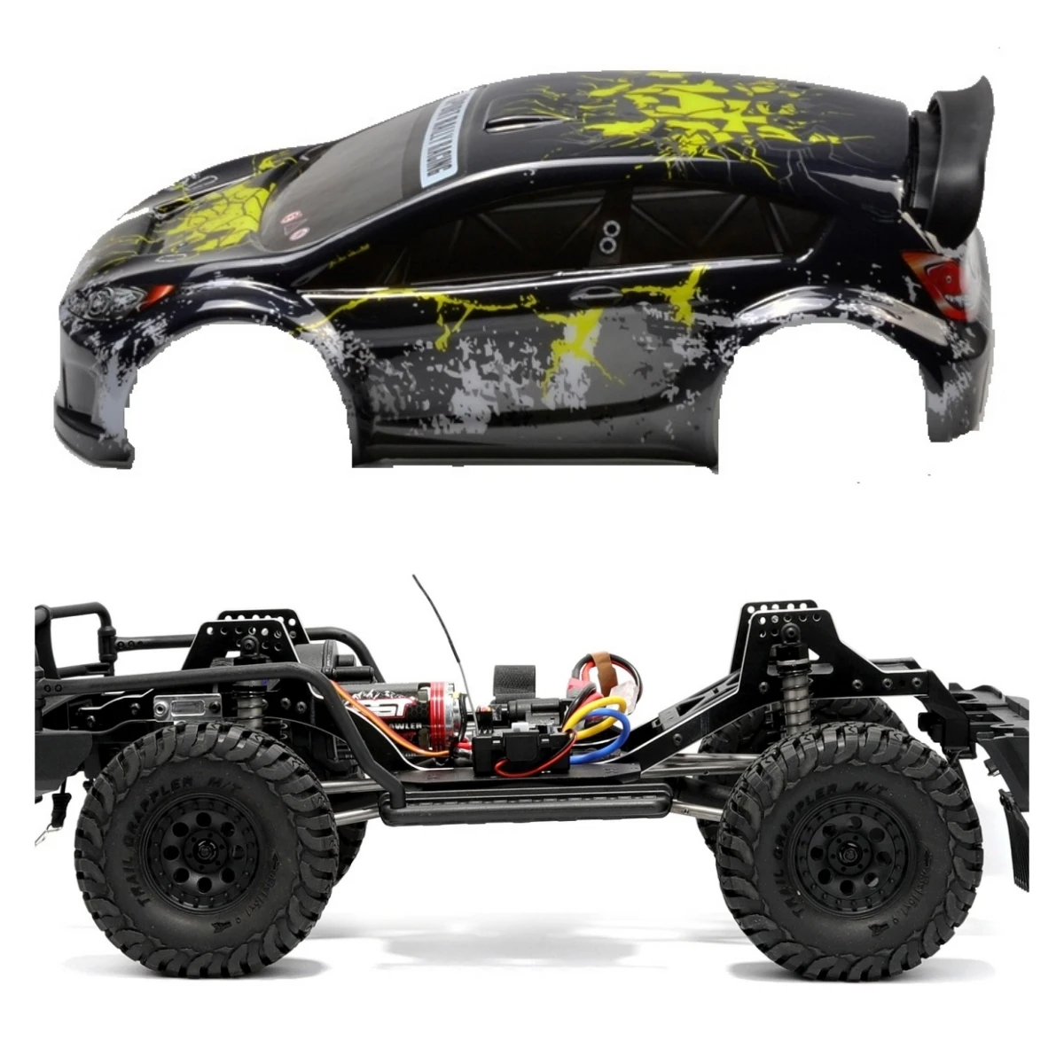 HSP RACING CAR SPARE PARTS ACCESSORIES 1/10 ON ROAD BODY SHELL FOR ITEM NO. 94177 (part# 17797)