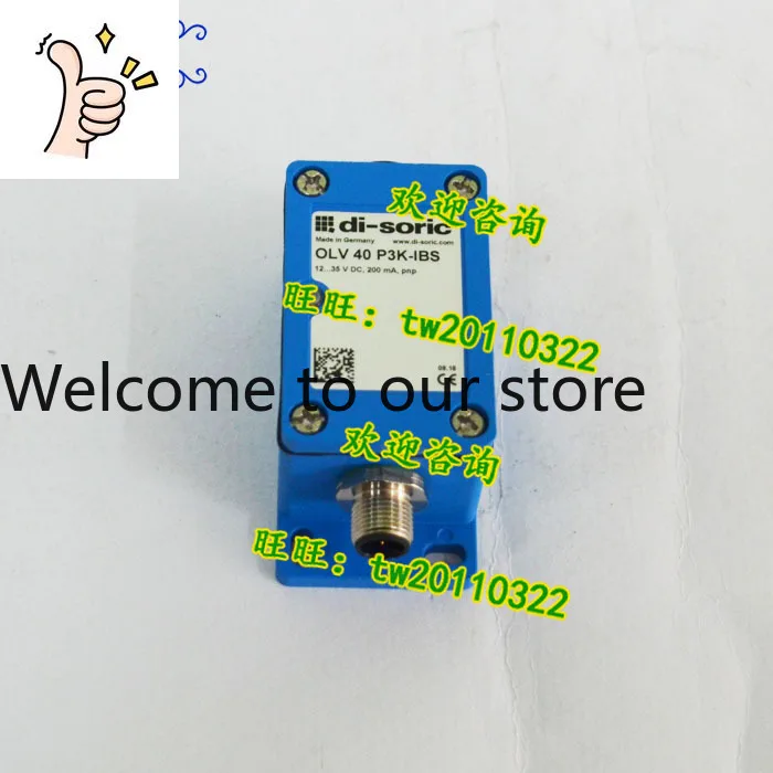 [Import Negotiation] OLV 40 P3K-IBS German Di-soric Desorui Fiber Optic Sensor, Genuine