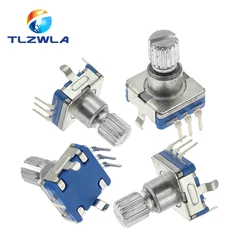 5PCS Rotary Code Switch EC11S 20CC The Plum Blossom Handle 12.5F The Encoder 12.5KQ Digital Potentiometer