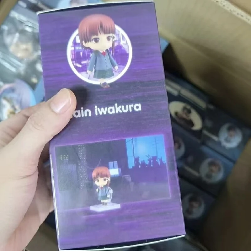 Nendoroid 2356 Iwakura Lain Serial Experiments Anime Chibi Pvc Posable Action Figure Collectible Desktop Ornament For Anime Fans view 6