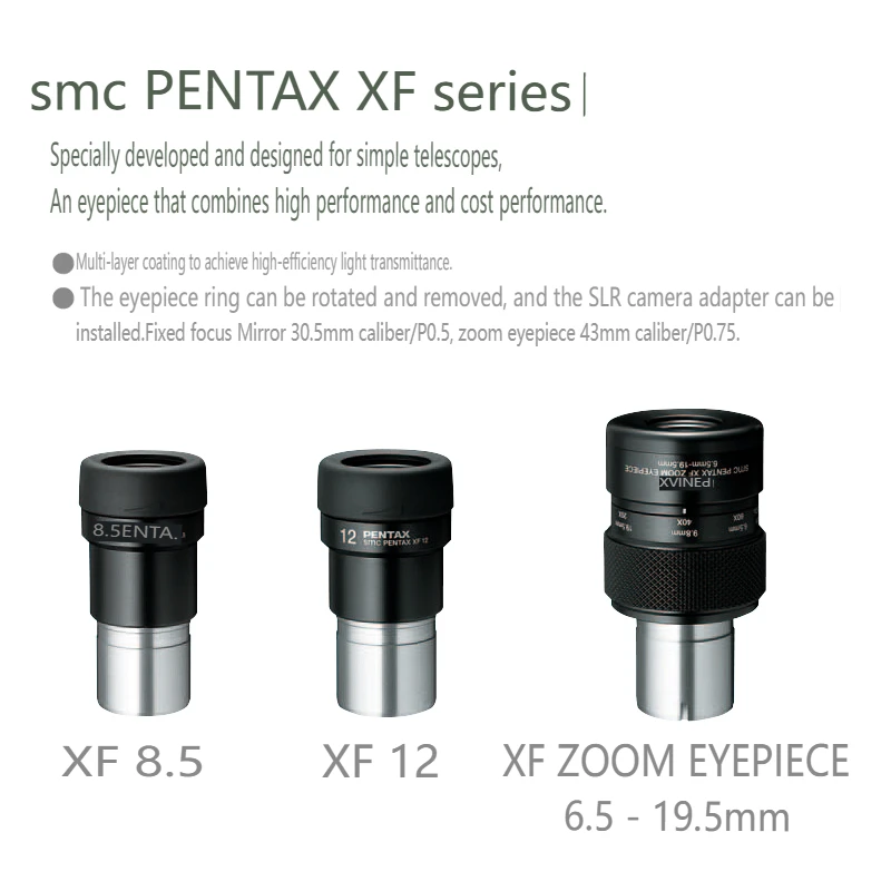 Pentax Variable Magnification Eyepiece 1.25-Inch Bird Watching Telescope High-Definition Astronomical Target Viewing Telescope