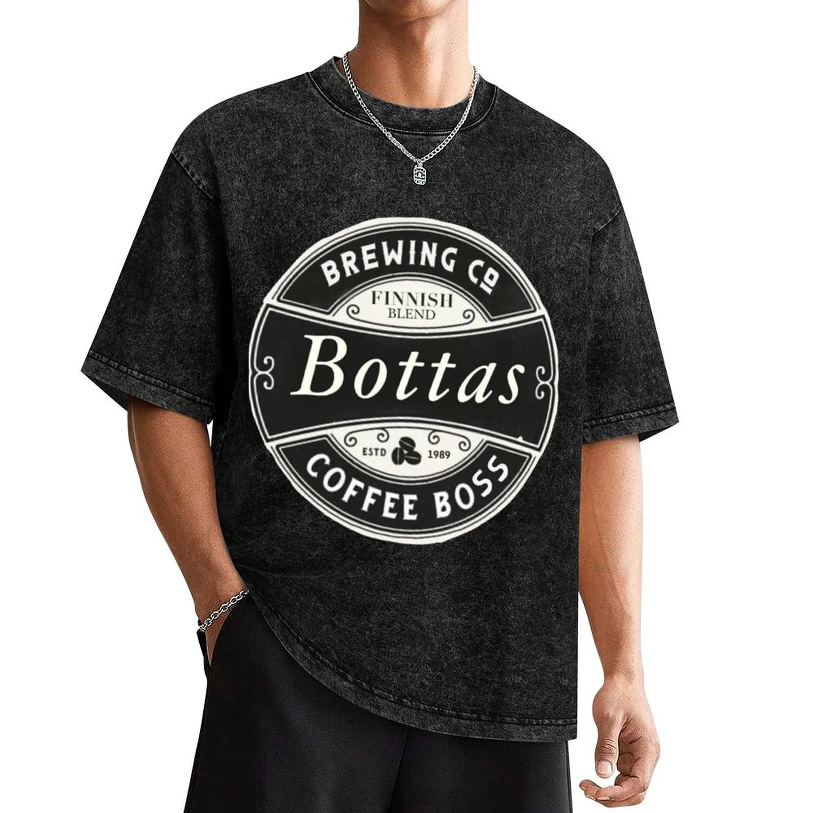 

Bottas Coffee Brewing CO. T-Shirt anime figures vintage anime shirt anime t shirts street wear plain t shirts men