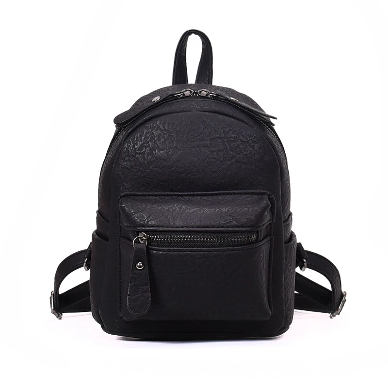 Fashion New Mini Women Backpack Quality Leather Shoulder Backpacks Travel Multi-Function Back-pack Brand Girls College Schoolbag