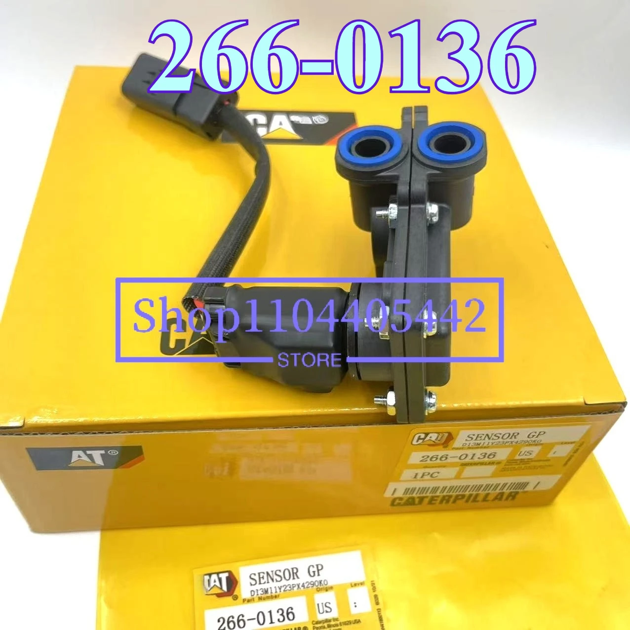 

Pressure Sensor Switch 266-0136 2660136 for Caterpillar 312D 313D 320D 323D 324D Excavator Parts 266-0136-02