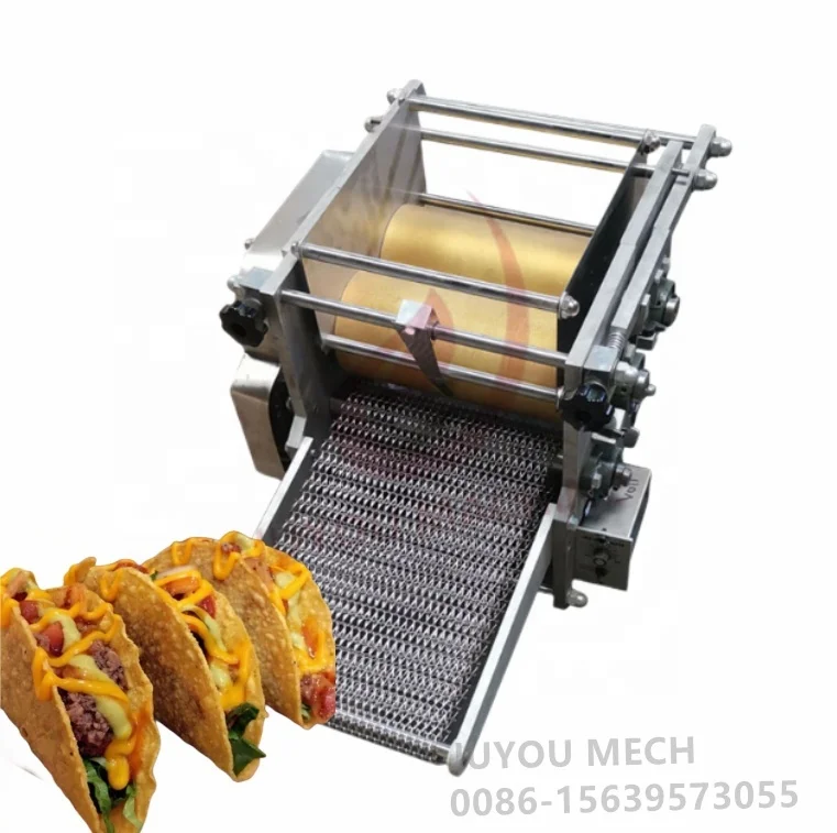 JUYOU Automatic Corn Flour Tortilla Bread Machine Portable Small Tortilla Taco Roti Machine Chapati Tortilla Making Machine