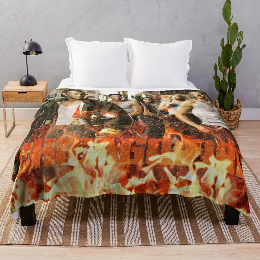 Chicago Fire Throw Blanket Fashion Sofas Thin Blankets