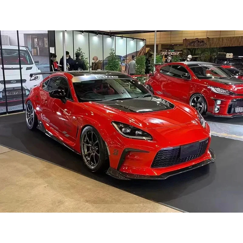 High Quality V Style Carbon Fiber Hood For GR86 BRZ Carbon Fiber Bonnet 2021+ Peect Fitment