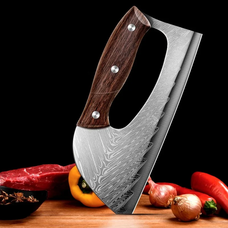 BAKULI-1pcs new labor-saving kitchen knife, household meat slicing knife, kitchen sharp small cutting knife