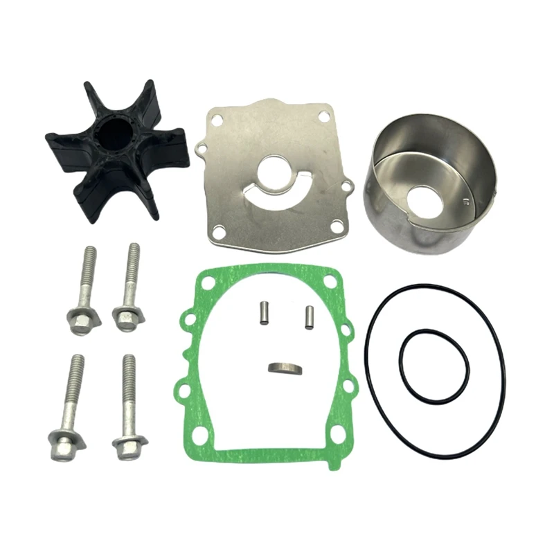 Water Pump Impeller Kit With Housing 6G5-W0078-A1 6G5-W0078-01-00 For Yamaha 2-Stroke 150 175 200 225 HP Outboard