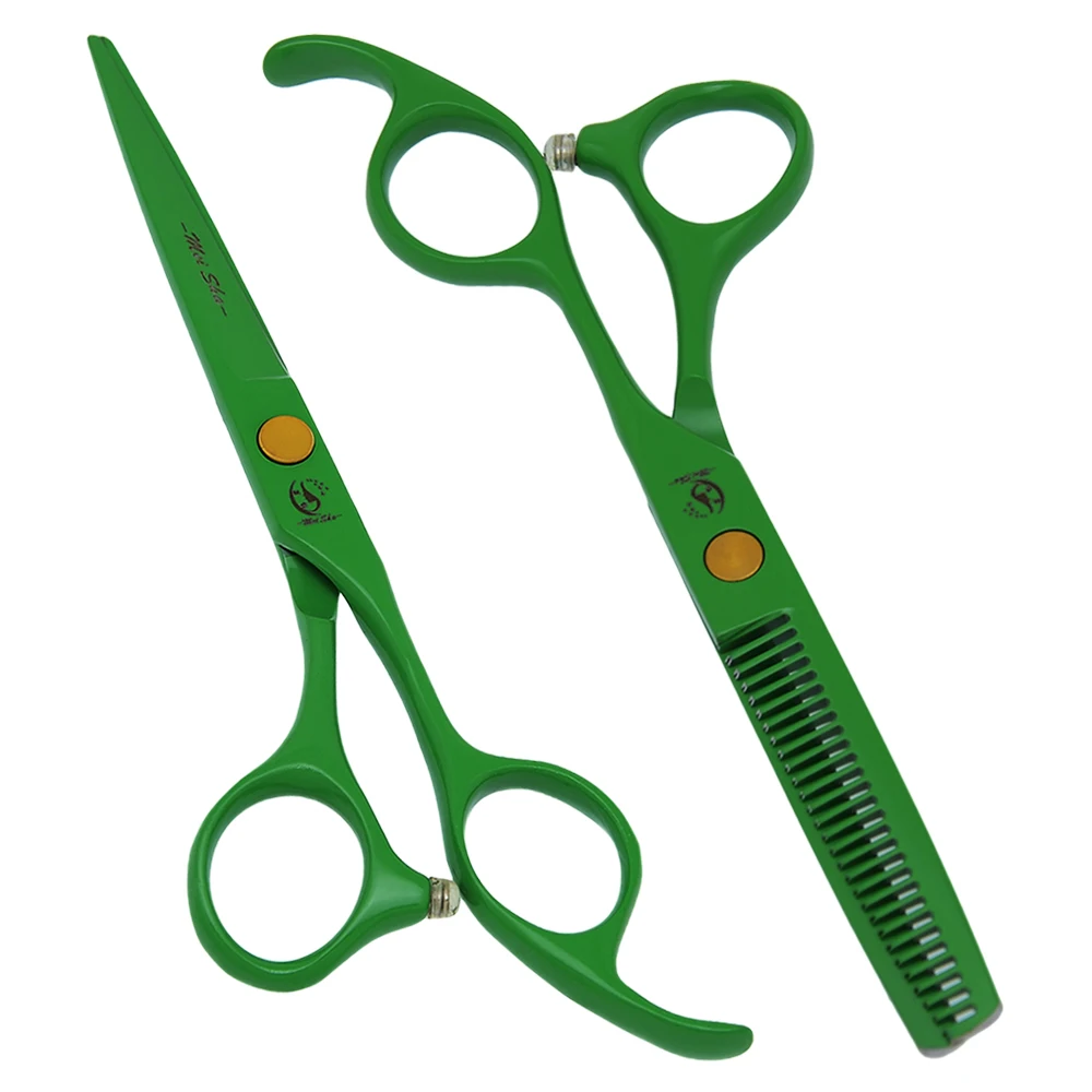 

5.5" Hair Cutting Thinning Scissors Hair Scissors Japan Steel Barber Hairdressing Shears Salon Haircut Clippers Supplies A0070A