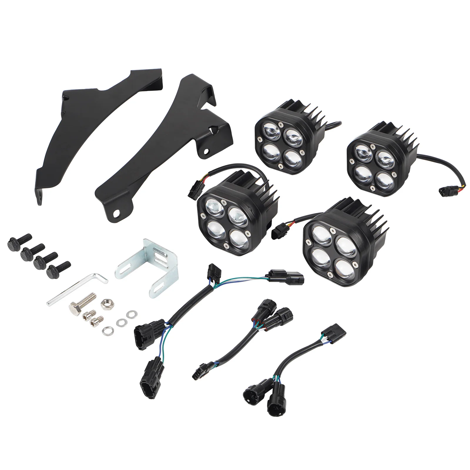 

For Honda TRX450R 2006-2009 Front Headlight TRX450ER 2006-2014 81150-HP1-600 ATV LED Lights