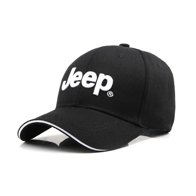 Gorra de béisbol ajustable con logotipo de JEEP bordado a la moda, gorra deportiva para el sol para Jeep Renegade Wrangler JL Gladiator Grand Compass