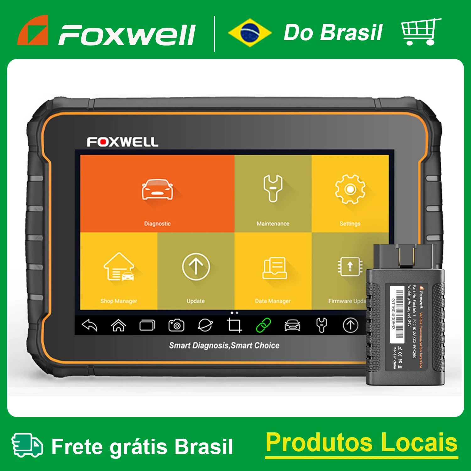 2024 FOXWELL GT60 Full System BiDirectional Scan Tool Bluetooth Wireless 30+ Resets OBD2 Automotive Scanner Diagnostic Tool