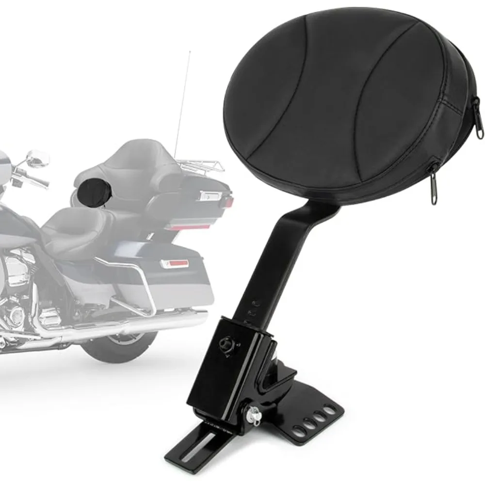 

Motorcycle Adjustable Driver Backrest Kit for Harley Touring Street Glide Road Glide Road King Electra Glide 1997-2024