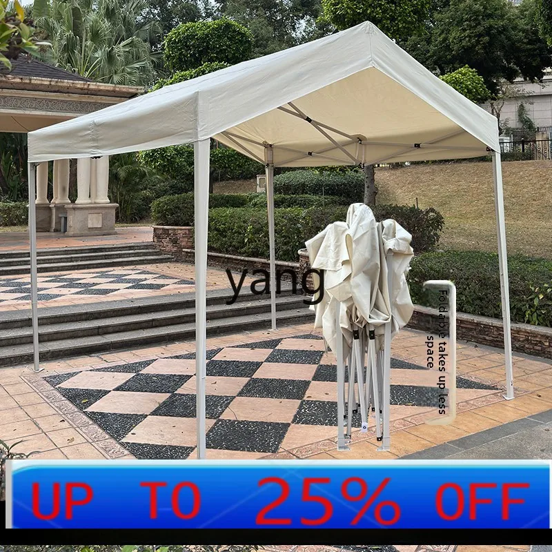 

LMM Four-Legged Canopy Night Market Umbrella Rainproof Folding Tent Telescopic