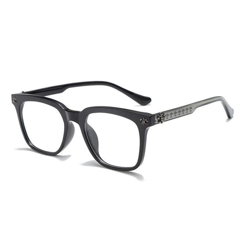 YIMARUILI-Lunettes carrées rétro pour hommes, lunettes de haute qualité, grand visage, contrevenants optiques, tendance de la mode, TL72318, TR90