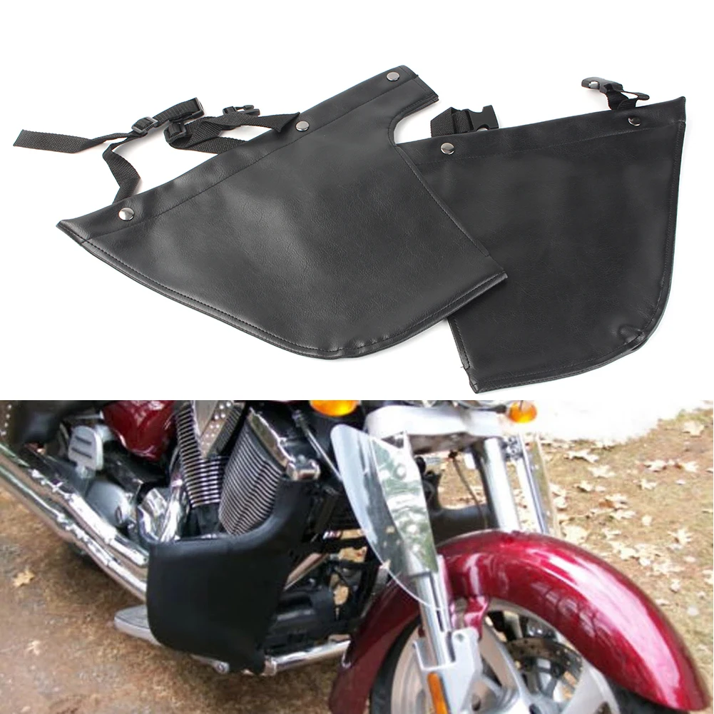 Motorcycle For Victory Kingpin Vegas 8 Ball Jackpot Lindby 2006-2019 Engine Guard Chaps Soft Lower Leg Warmer Replacement Cover