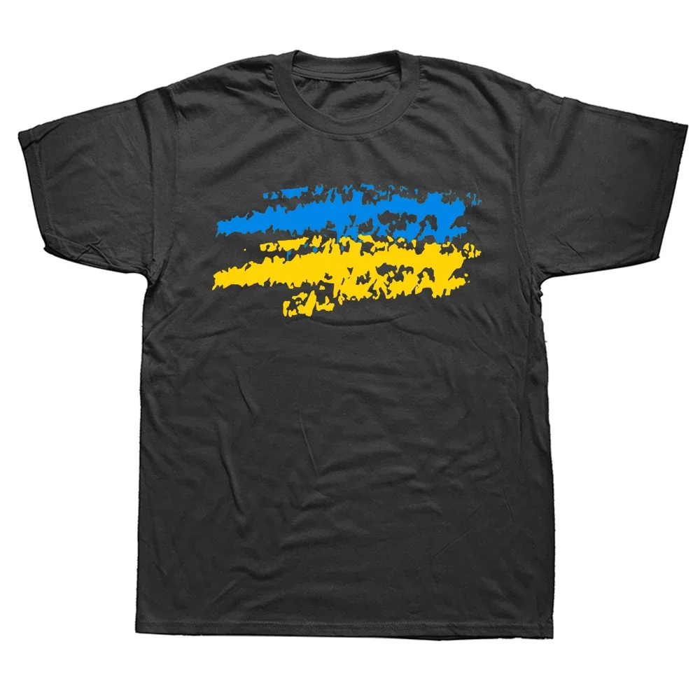 Funny Ukraine Ukrainian Flag T Shirts Graphic Cotton Streetwear Short Sleeve Birthday Gifts Summer Style T-shirt Mens Clothing