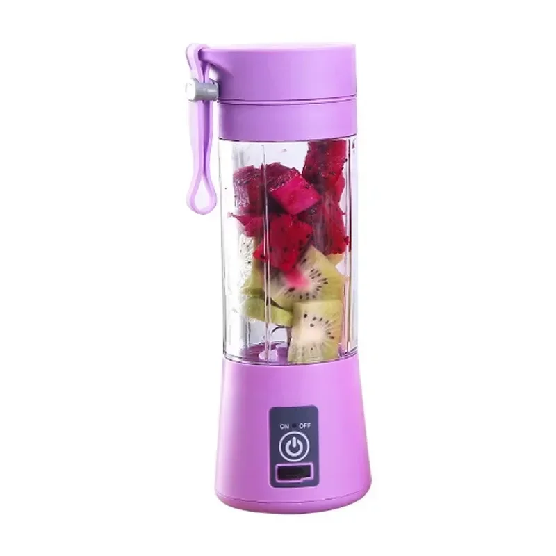 Máquina eléctrica práctica de jugo para el hogar, exprimidor de frutas multifuncional, recargable por USB, Mini licuadora, exprimidor Personal