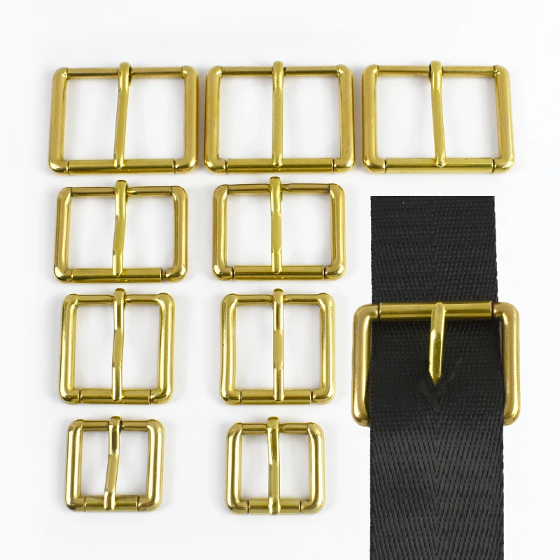 2-5P النحاس دبوس مشبك لحزام 20/26/32/38 مللي متر حقيبة حزام الخصر الأسطوانة دلاء معدنية الأمتعة على ظهره المشبك DIY بها بنفسك الخياطة اكسسوارات