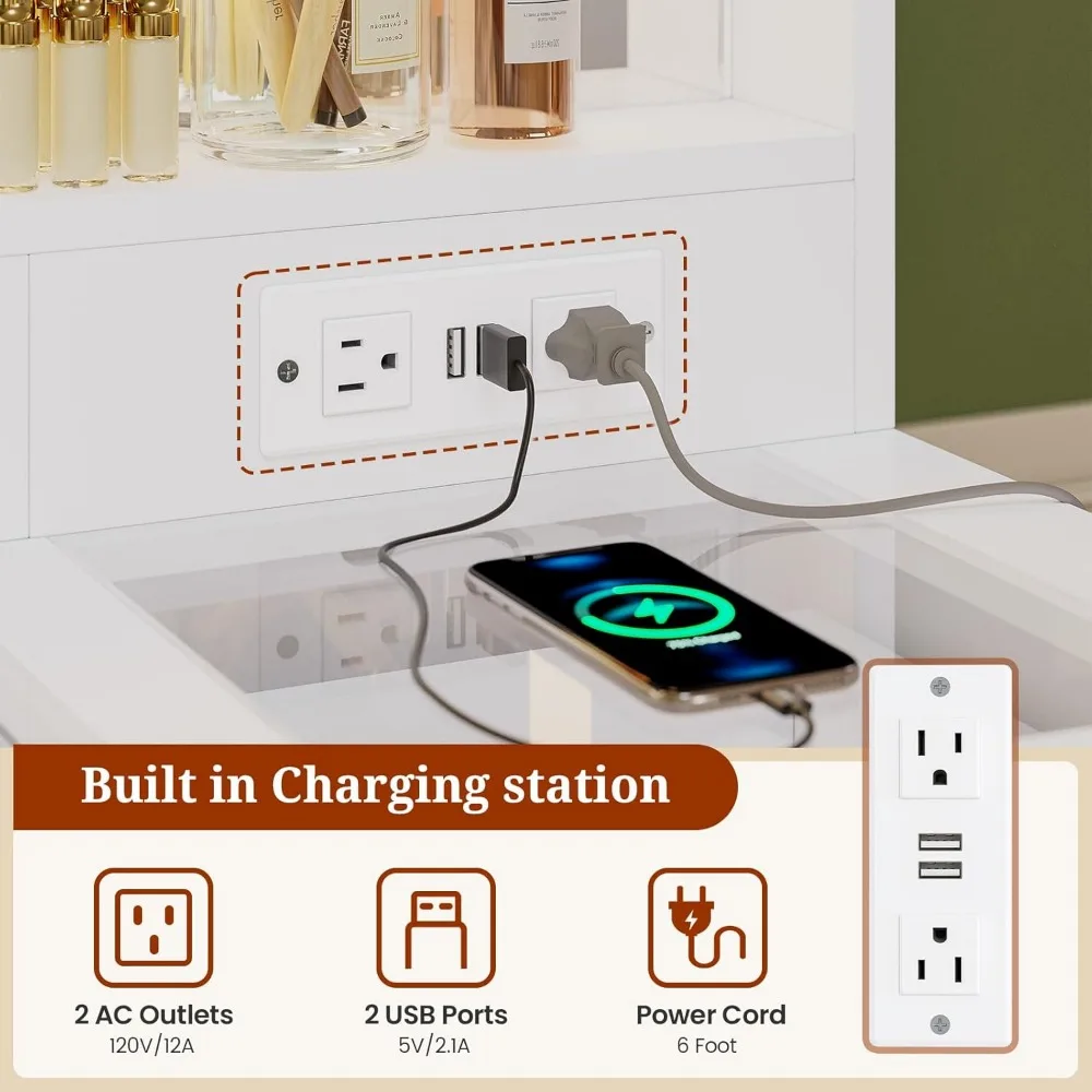 침실용 검은색 서랍장, 나무로 된 10단 서랍장, 빈티지 금속 손잡이가 있는 55.1인치 폭의 서랍장, 현대적인 서랍장