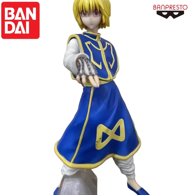 

Bandai в наличии, оригинальная кукла Banpresto Kurapika, новая фигурка в штучной упаковке, анимационные периферийные устройства, персонажи аниме, гараж