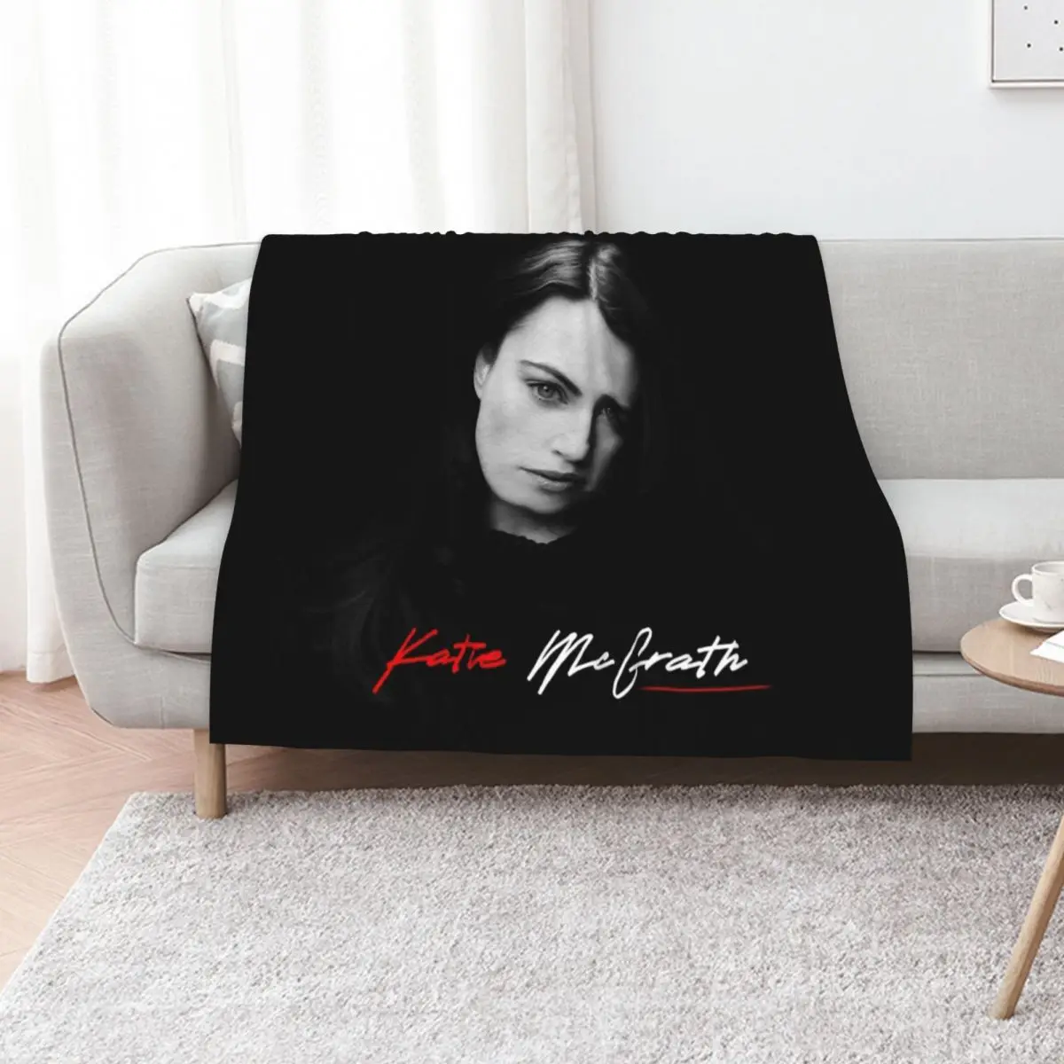 

Katie McGrath morgana Throw Blanket Thins Flannels Polar Quilt Blankets