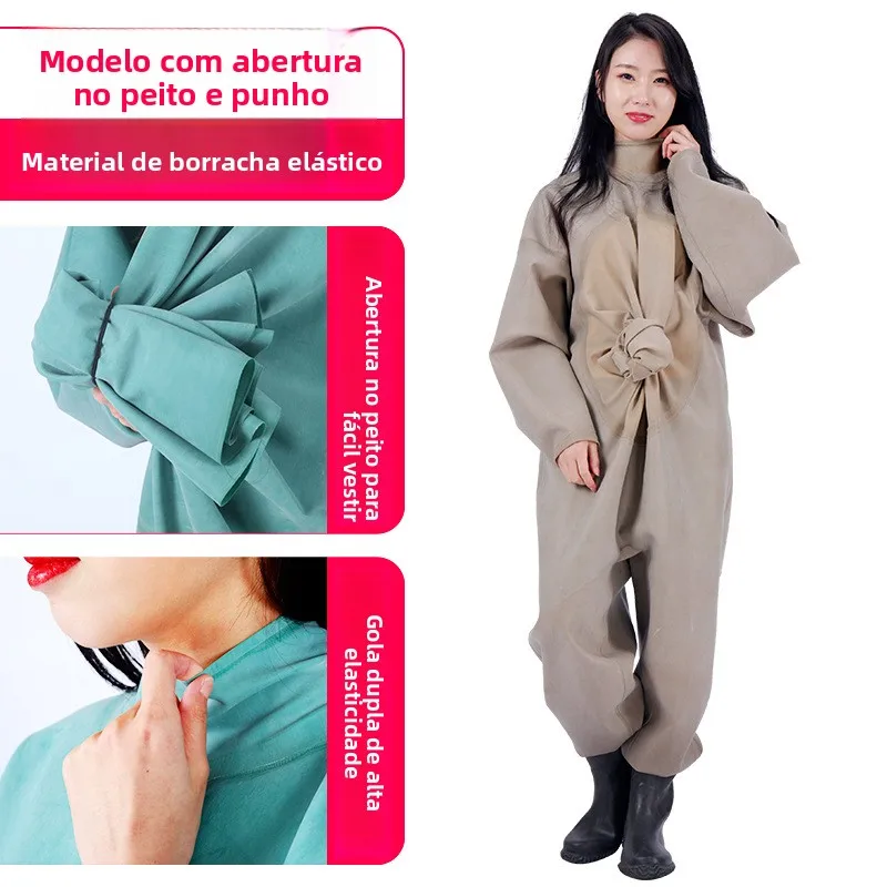 thickened-full-body-fishing-overalls-waterproof-rain-pants-digging-lotus-men's-suit-bee-proof-outdoor-camping-travel-gear