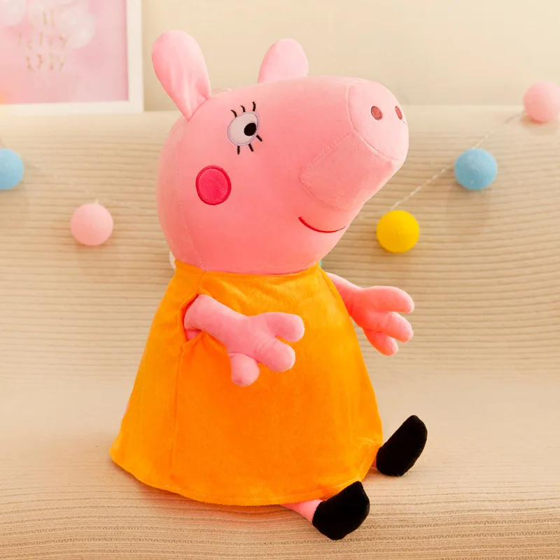 40Cm Originele Peppa Pig Knuffels Peggy George Dinosaurus Pop Kinderen PillowCartoon Anime Figuur Gevulde Pluche Gift speelgoed