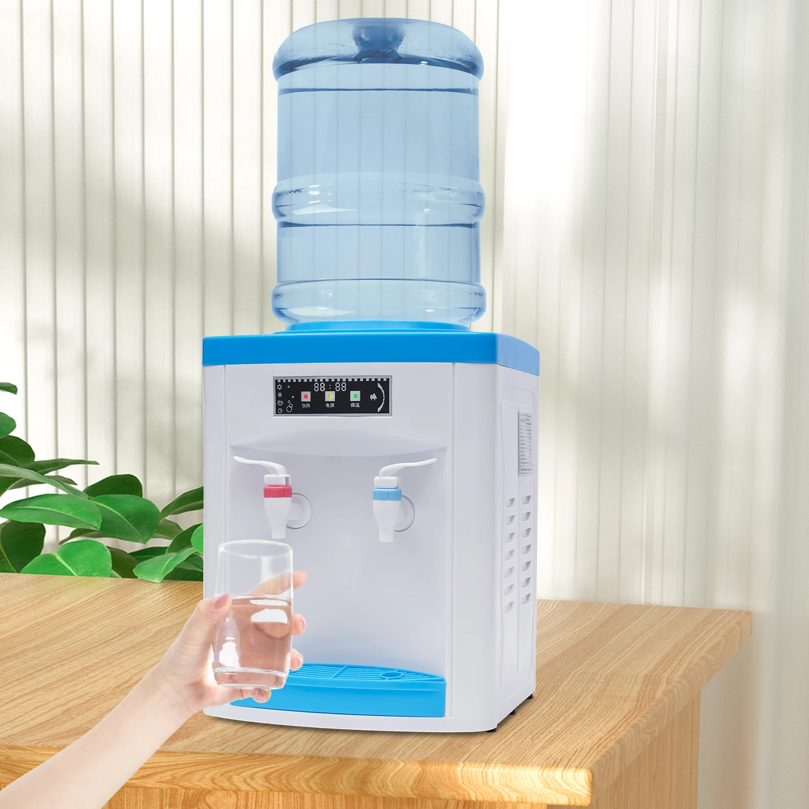

Hot & Cold Water Dispenser, Sleek Design for Home or Office, Instant Heating and Cooling, Convenient and Efficient