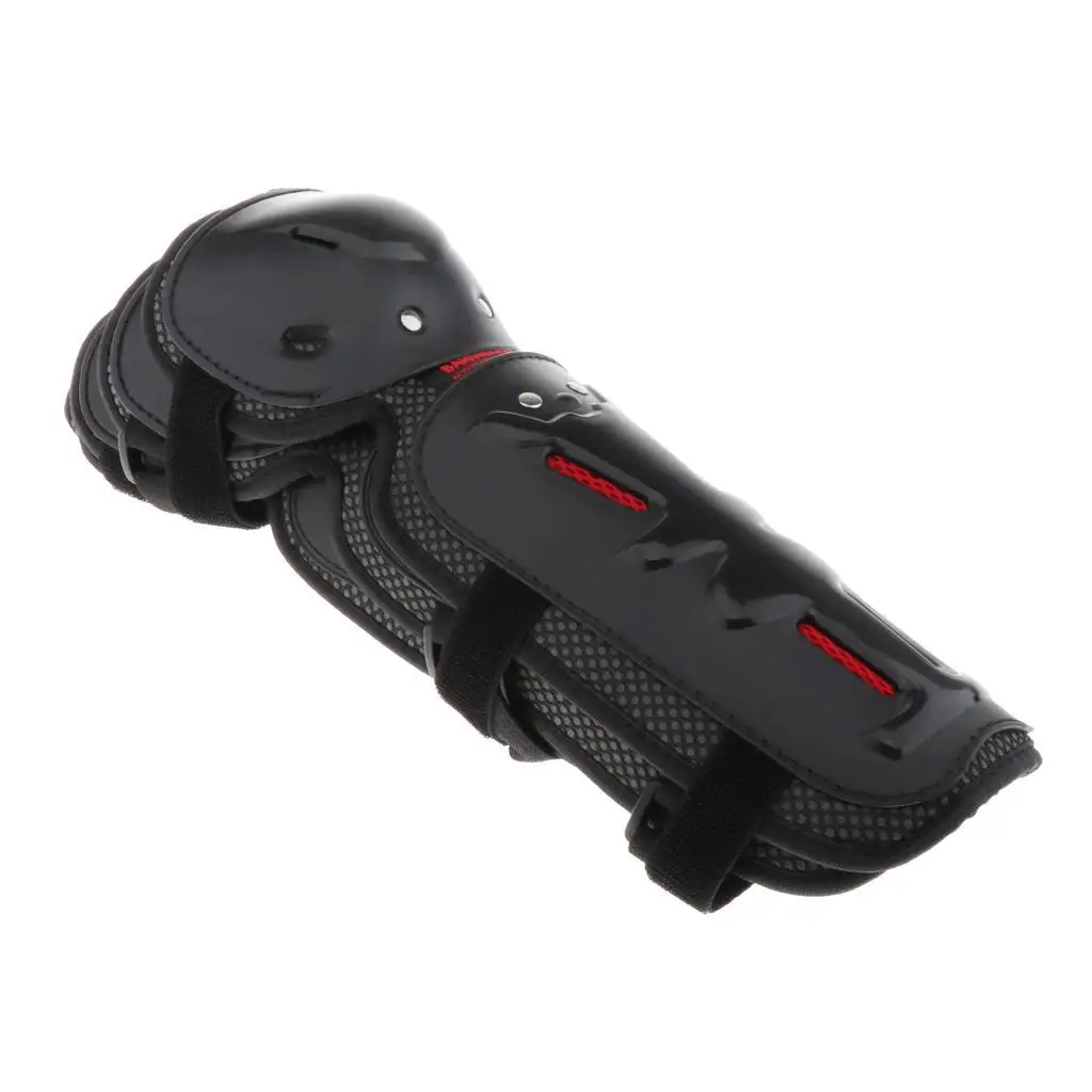 

Защитные накладки для взрослых с полиэтиленовым корпусом, наколенники и налокотники, мотоциклетная защитная экипировка для безопасной езды на мотокроссе