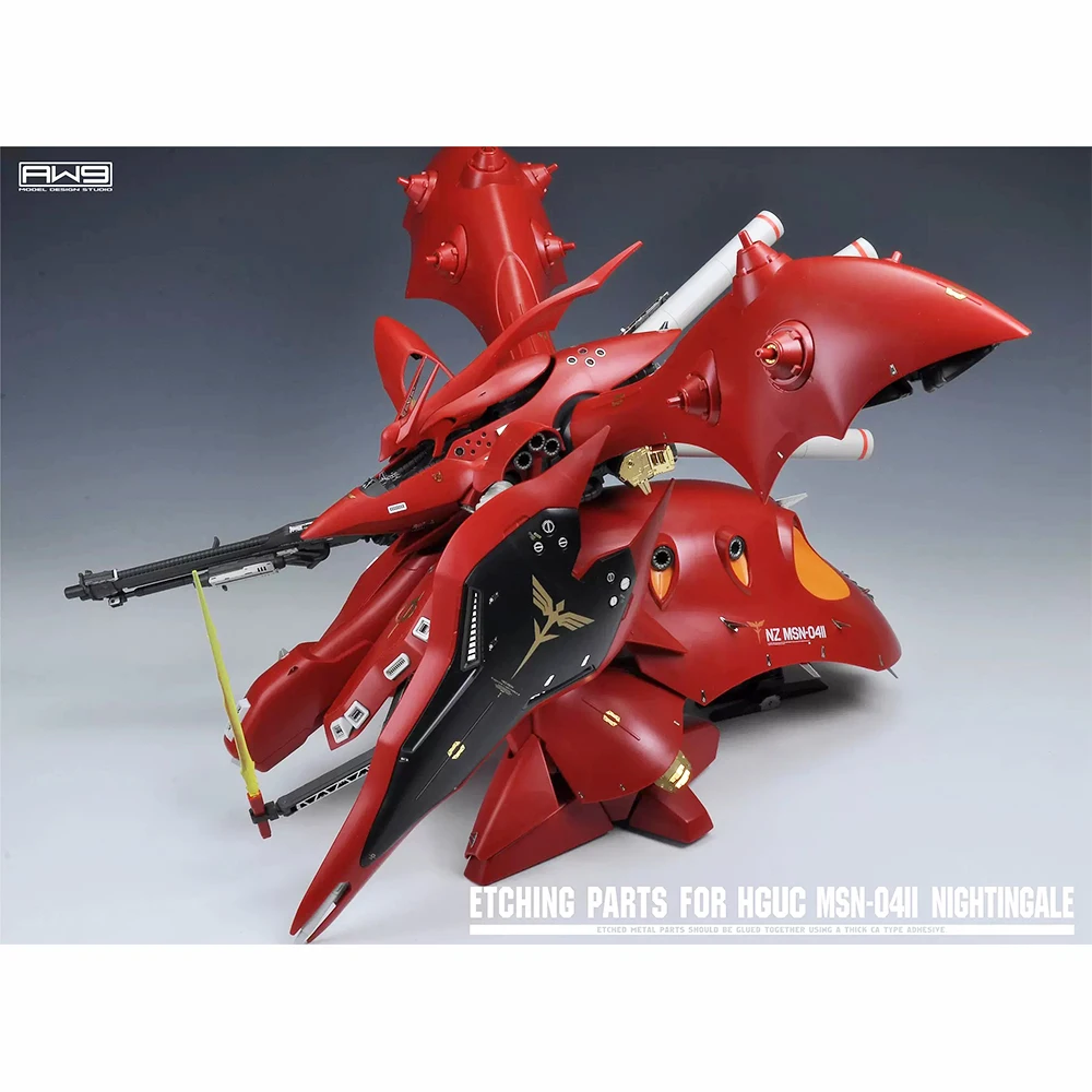 Металлические детали для гравировки MADWORKS для 1/144 HG Nightingale, детали для набора, инструменты для взрослых, модели для энтузиастов, фотоподарки