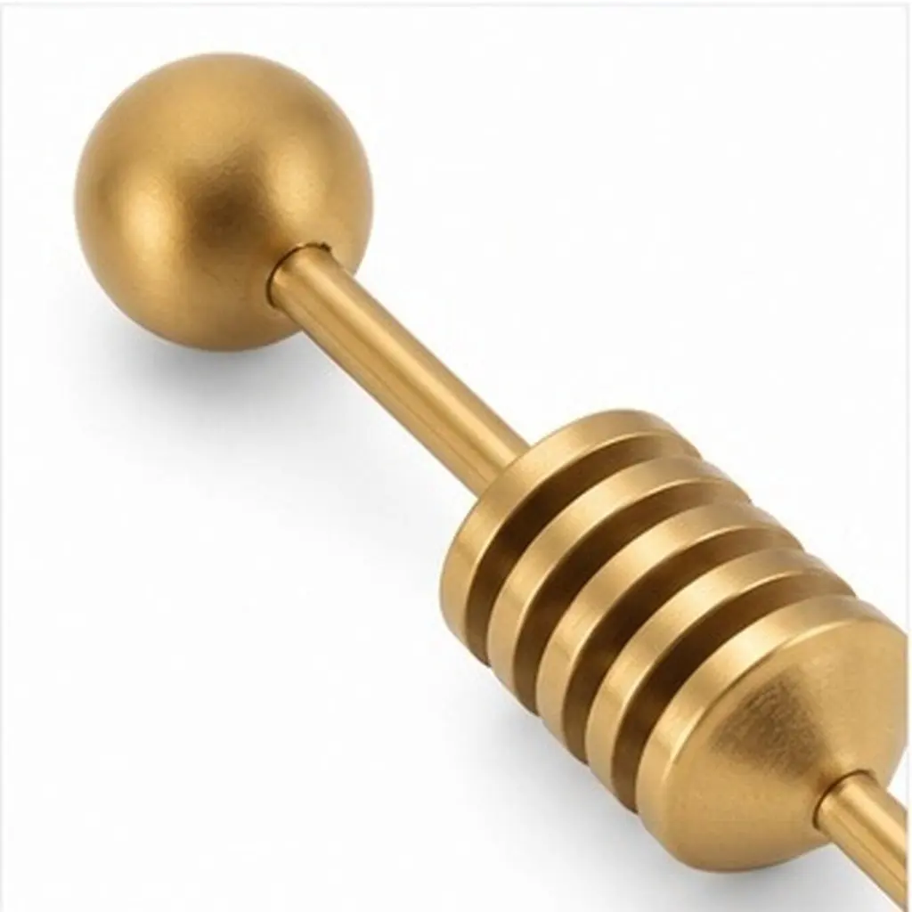 2Pcs Honeycomb Tea Stirrer Stainless Steel Honey Stirrer Spoon Reusable Dishwasher Safe for Kitchen Honey Pot Syrup Drizzle