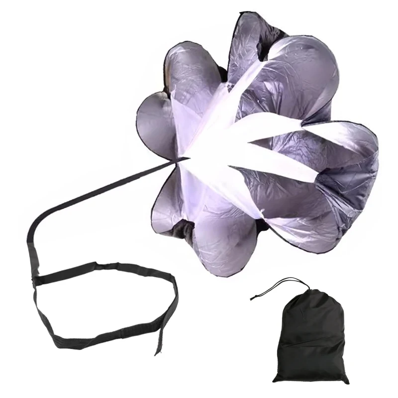 1PC 調節可能なウエストベルトサッカートレーニング抵抗傘スピード傘筋力トレーニングランニング調節可能なベルト