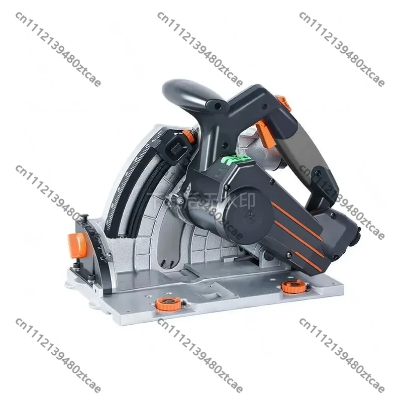SJ-60 Brushless Track Saw, Dust-Free Circular Saw, Portable Electric Cutting Tool for Woodworking Plasterboard Processing