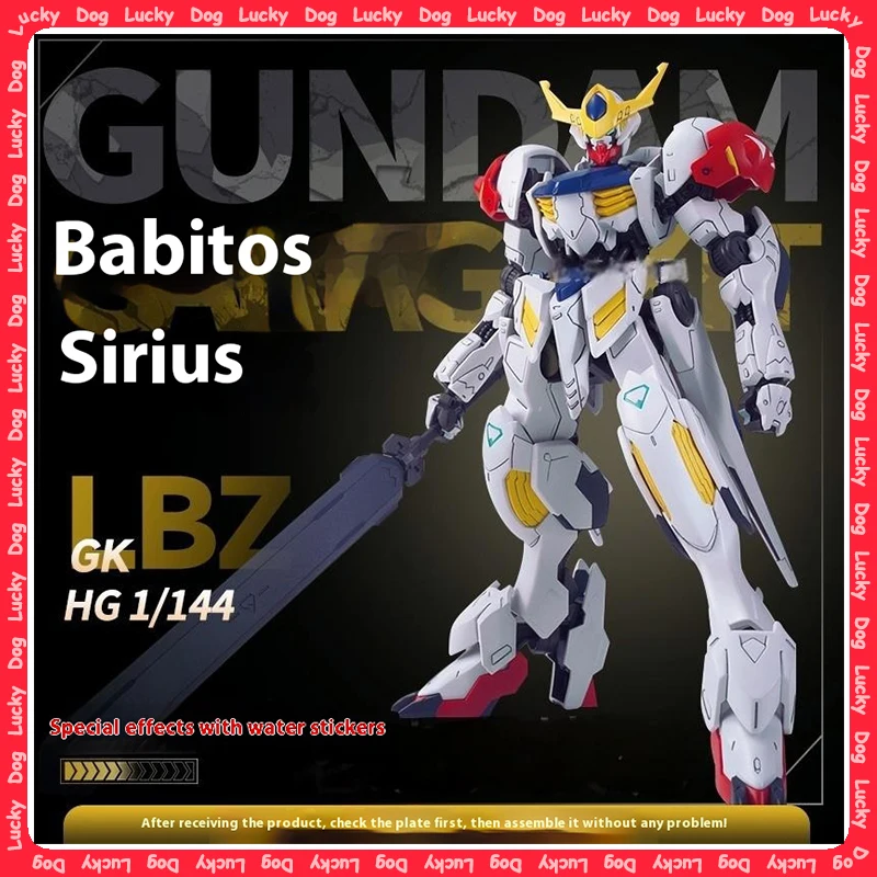 

HG 1/144 GK МОДЕЛЬ Barbatos Lupus Rex Черный Красный Цвет Сборка Модель Комплект Фигурки Робот Наборы Пластиковых Моделей Хобби Игрушки Подарки