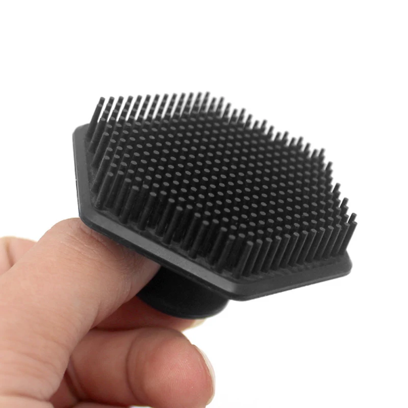 Silicone Facial Cleaning Brush Exfoliating Beard Cleanser Massage Skin Care Miniature Cleaner Brush