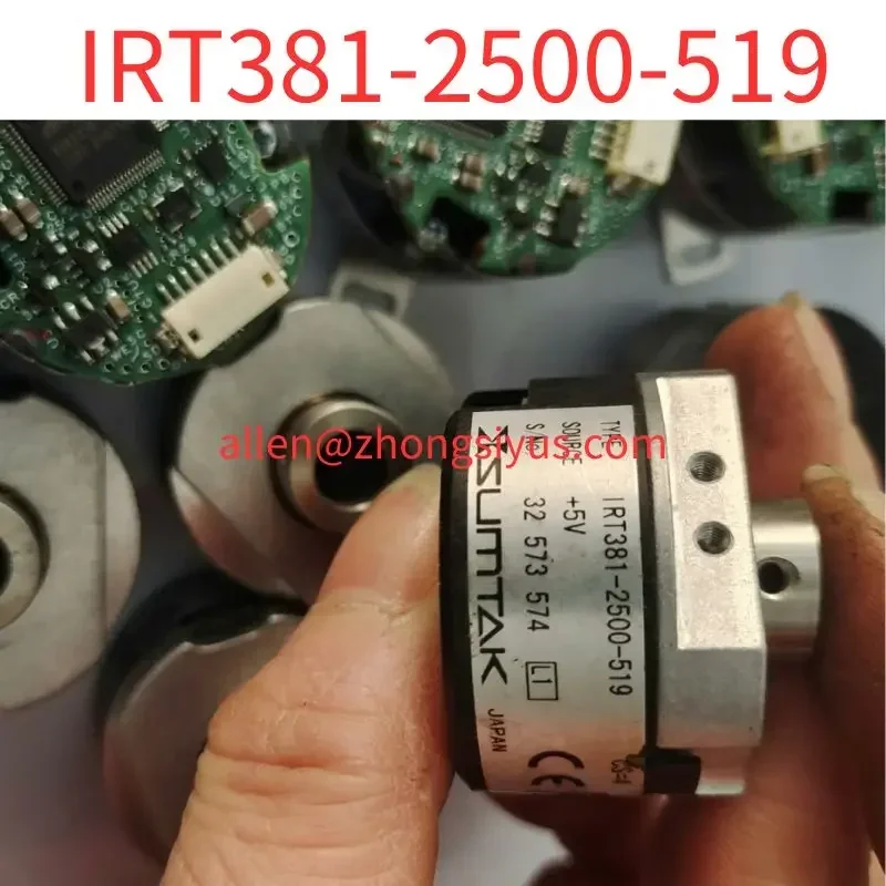 

used encoder IRT381-2500-519Functional testing package is ready