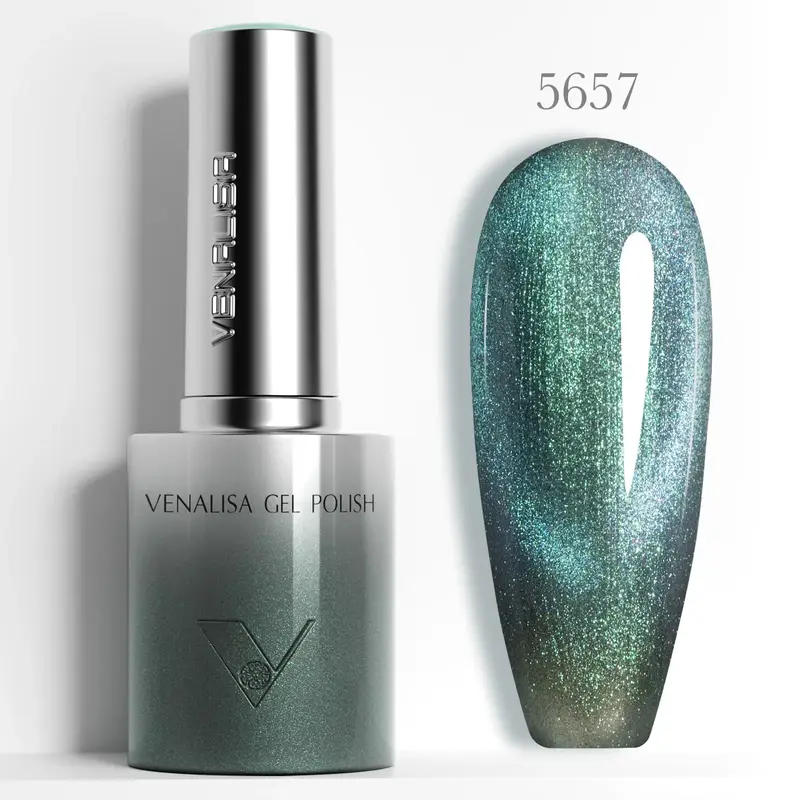 1pc Venalisa 10ml Nail Gel Polish Round Brush HEMA FREE TPO FREE Soak Off Sparkle Cat Eye Gel Lacquer Soft Texture Gel Varnish - Image 11