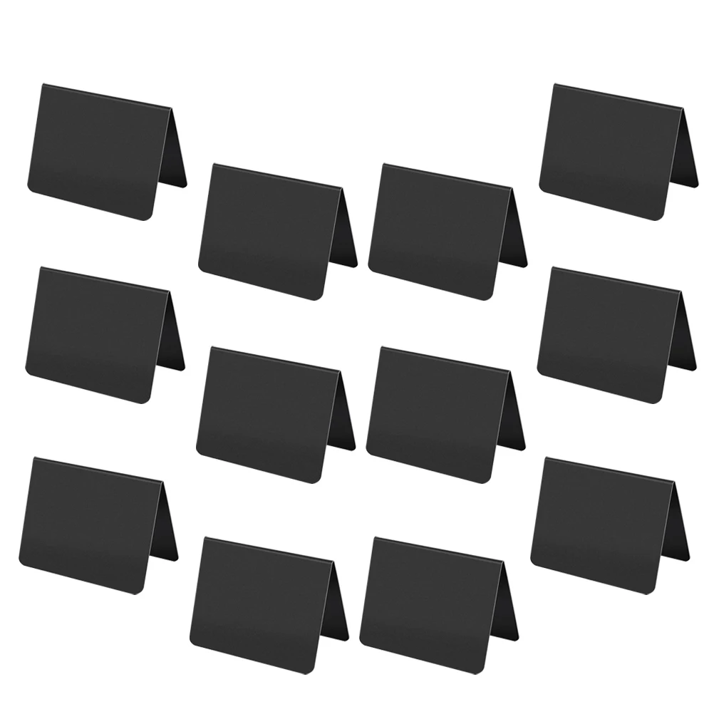 

15Pcs Drawing Blackboards Writing Price Boards Mini Chalkboard Signs for Desktop Decorations and Messages Mini Chalkboard