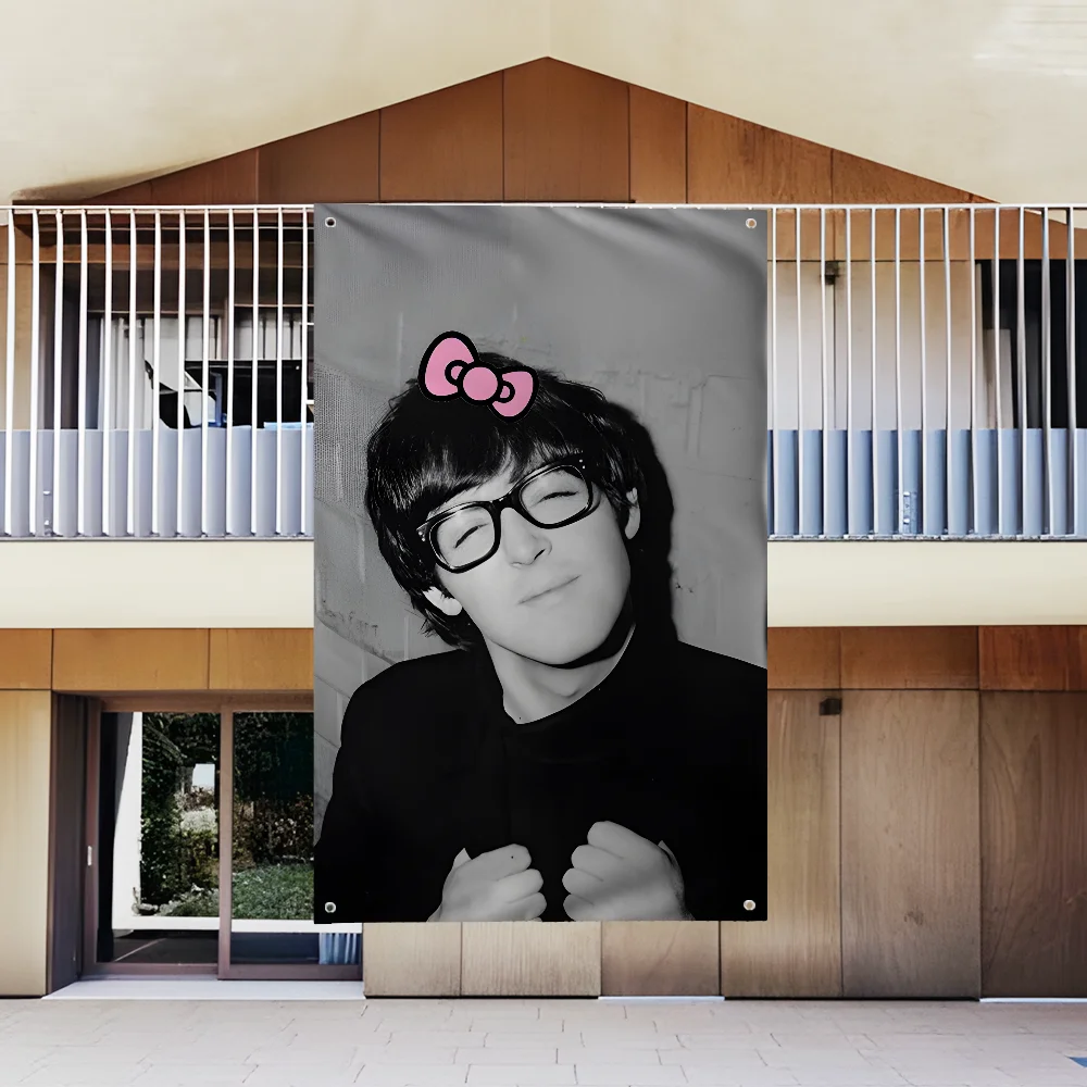 

Singer P-Paul M-McCartney Flag For Garden Flags Party Living Room Home Balcony Wall Decor Banner Bedroom Tapestry Outdoor