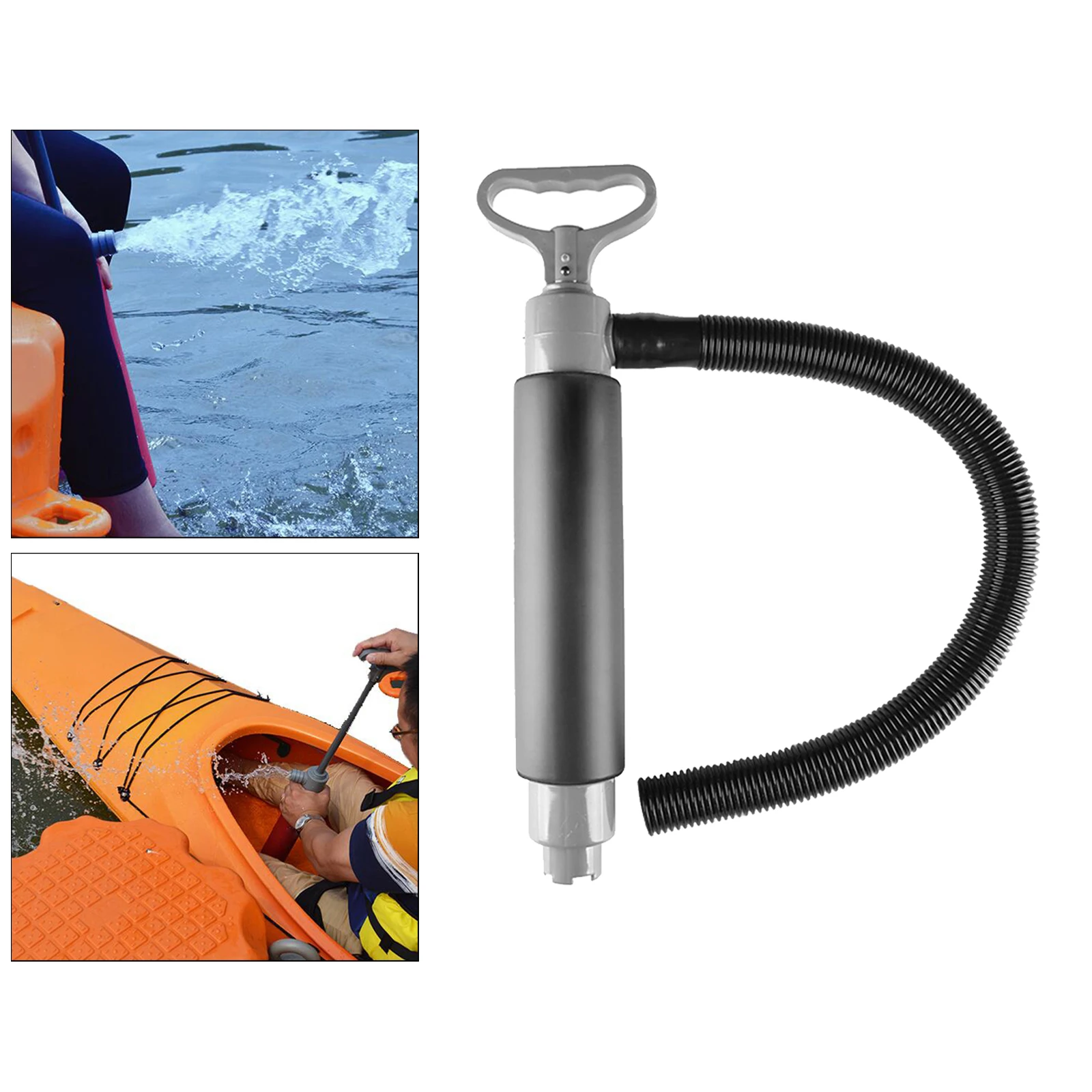 Kayak Bilge Pump Boat Manual Water Pump Emergency Hand Pumps Water Evacuate