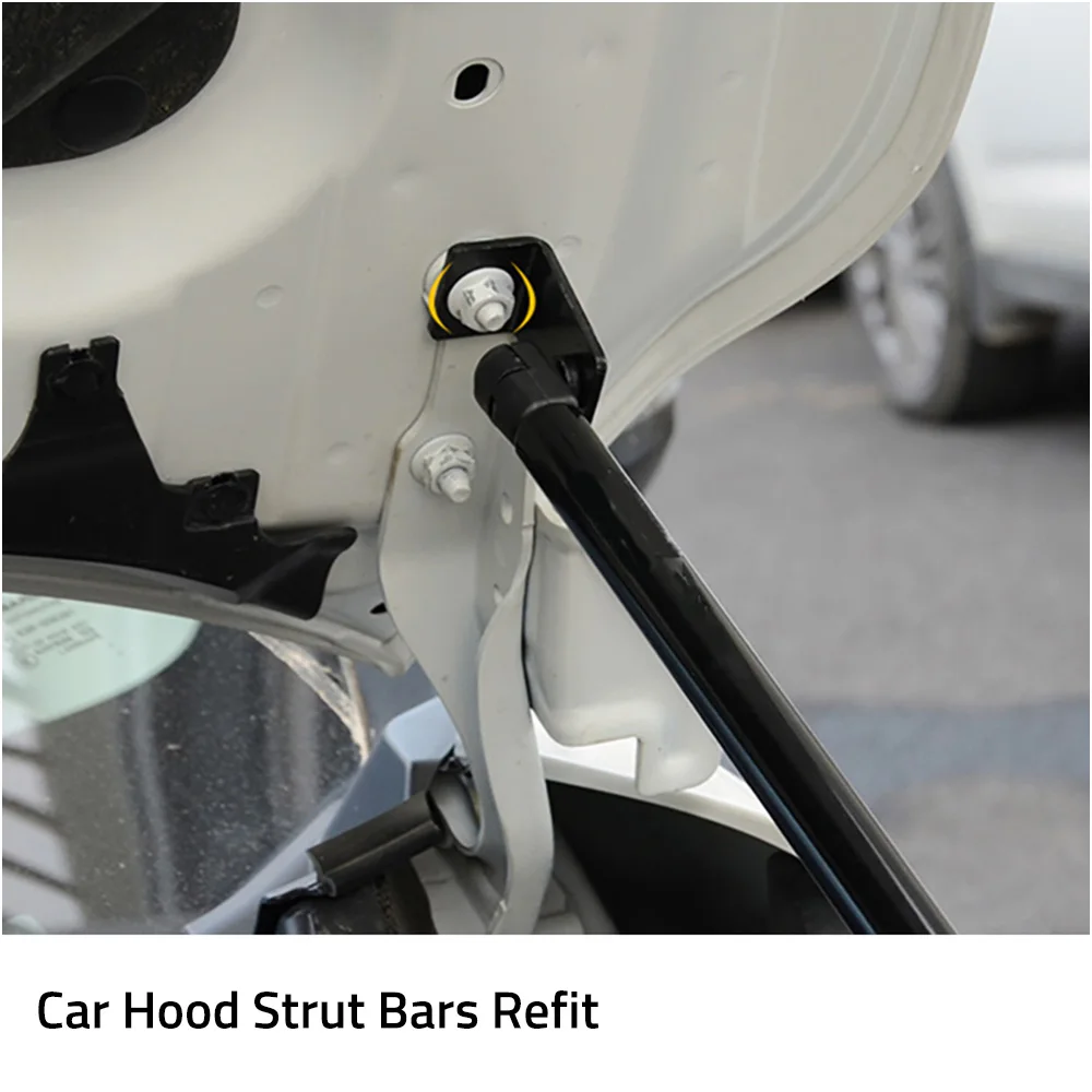 Barres de jambe de force de levage de capot de remise en état de style de voiture, amortisseur à gaz, support en acier inoxydable, Subaru XV 2018,