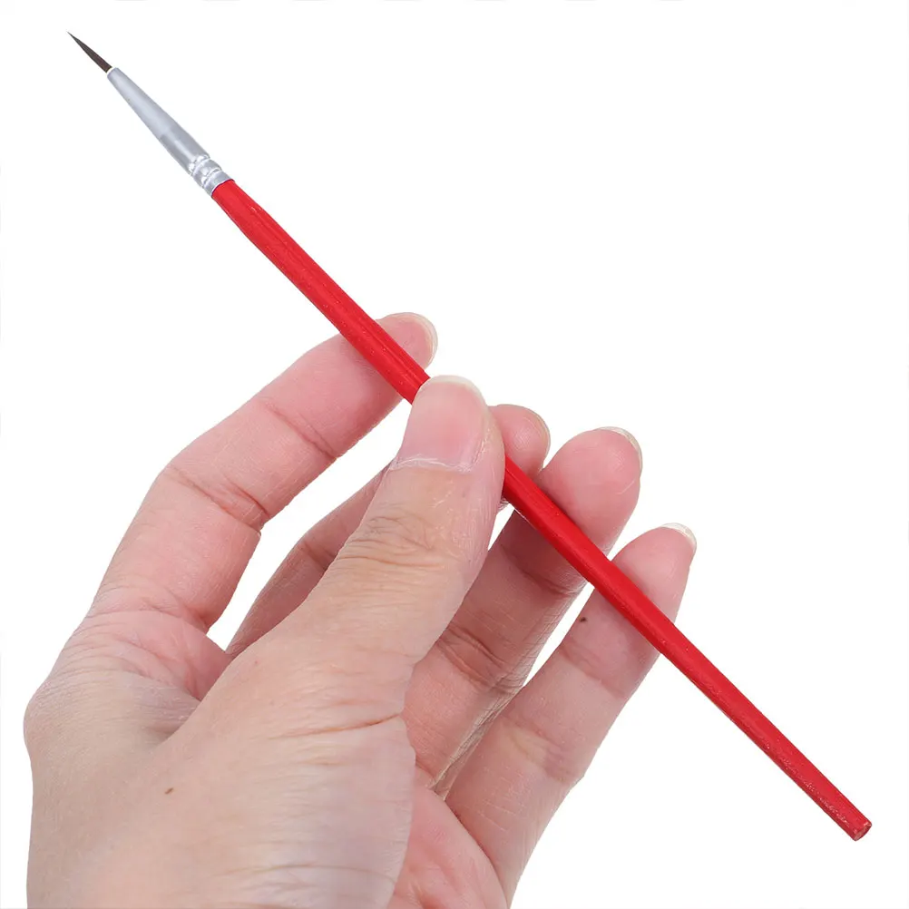 

60Pcs Artist Paint Brushes Nylon Hair Fine Tip Liner Round Pointed for Watercolor Oil Acrylic Portable Versatile